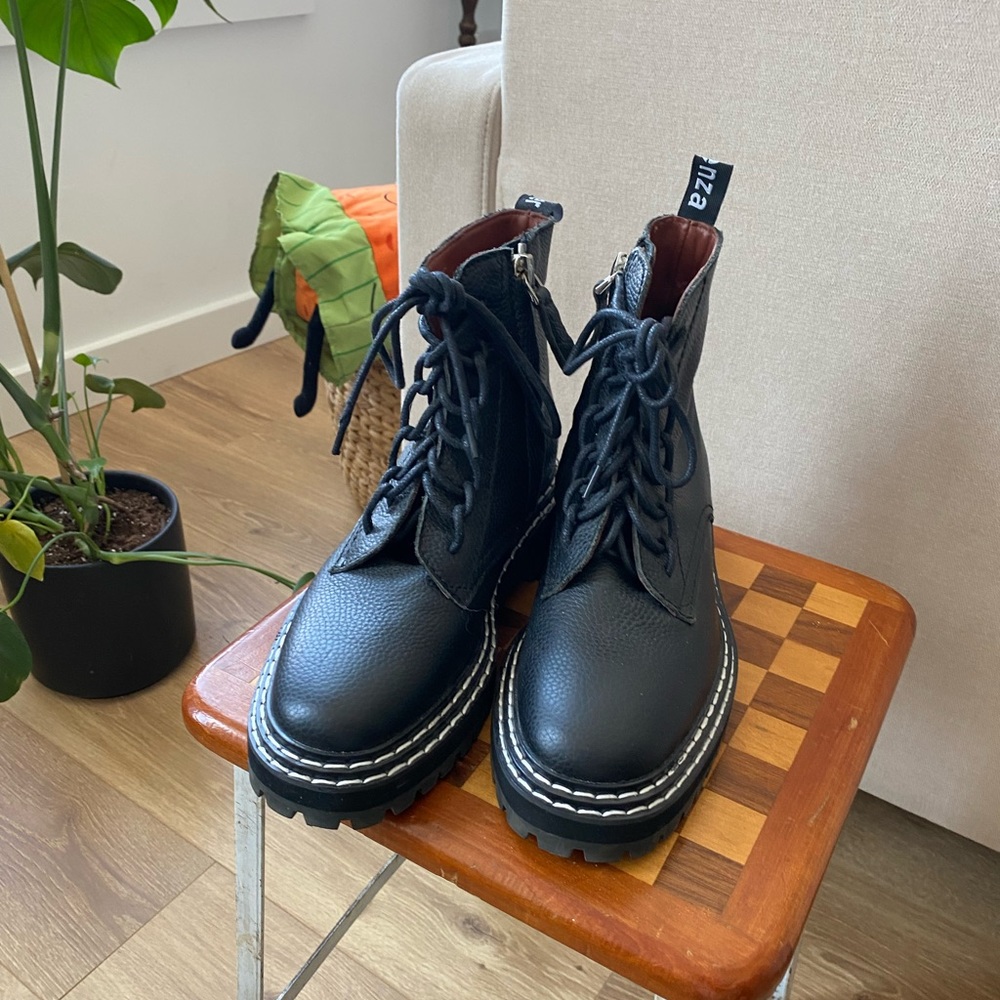 Proenza Schouler Lug Sole Combat Boots